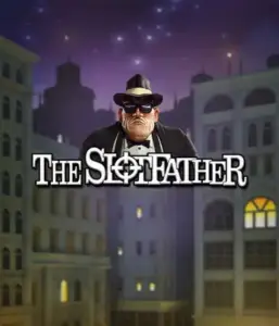 Step into the nefarious realm of The Slotfather game by Betsoft, highlighting a dominant mafia boss standing against a moonlit cityscape. This image evokes the dramatic essence of the mafia underworld, with the boss dressed in a classic black suit and fedora. Perfect for fans of crime-themed slots, providing a thrilling escape. 